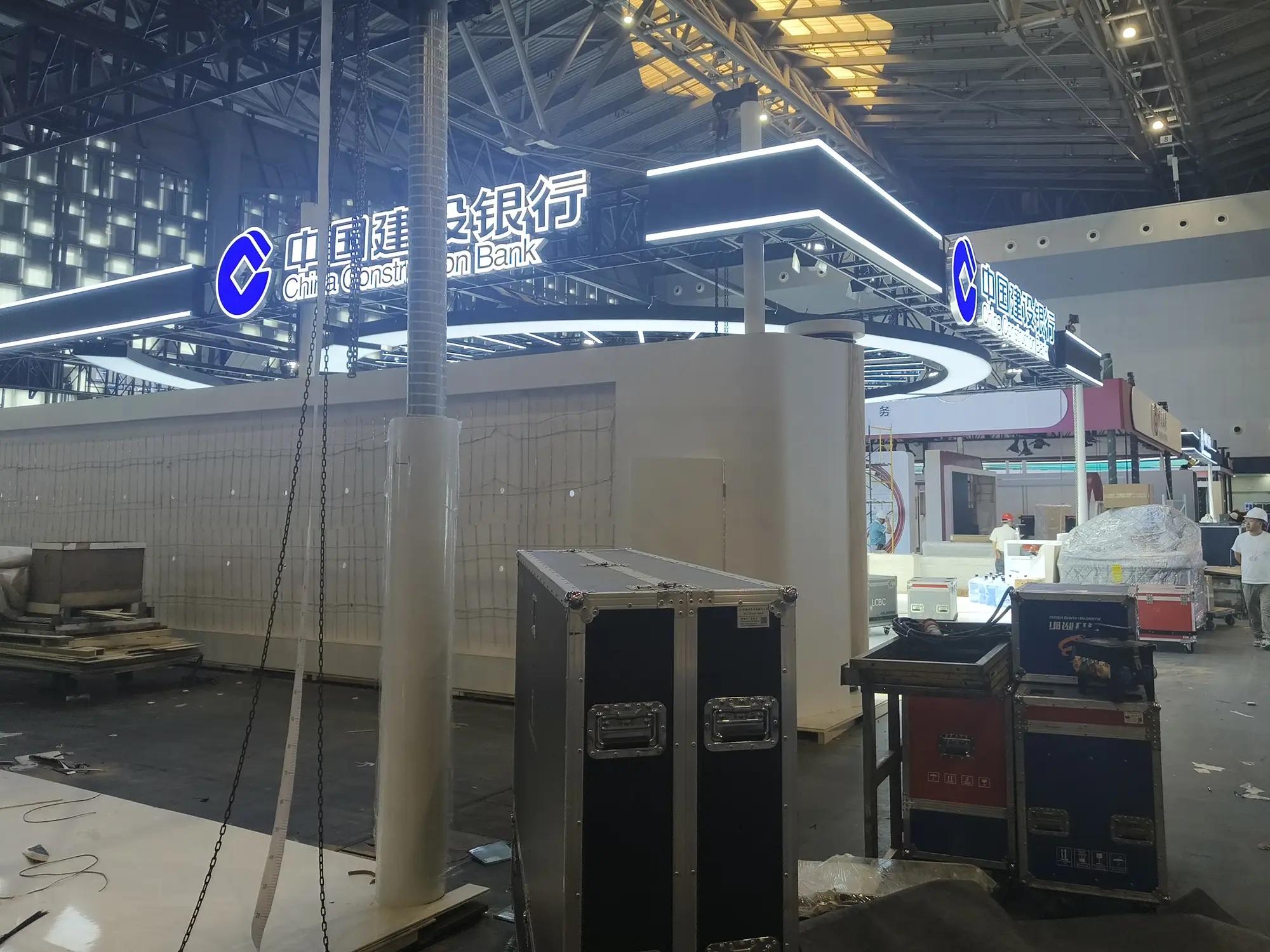 建设银行展厅搭建
