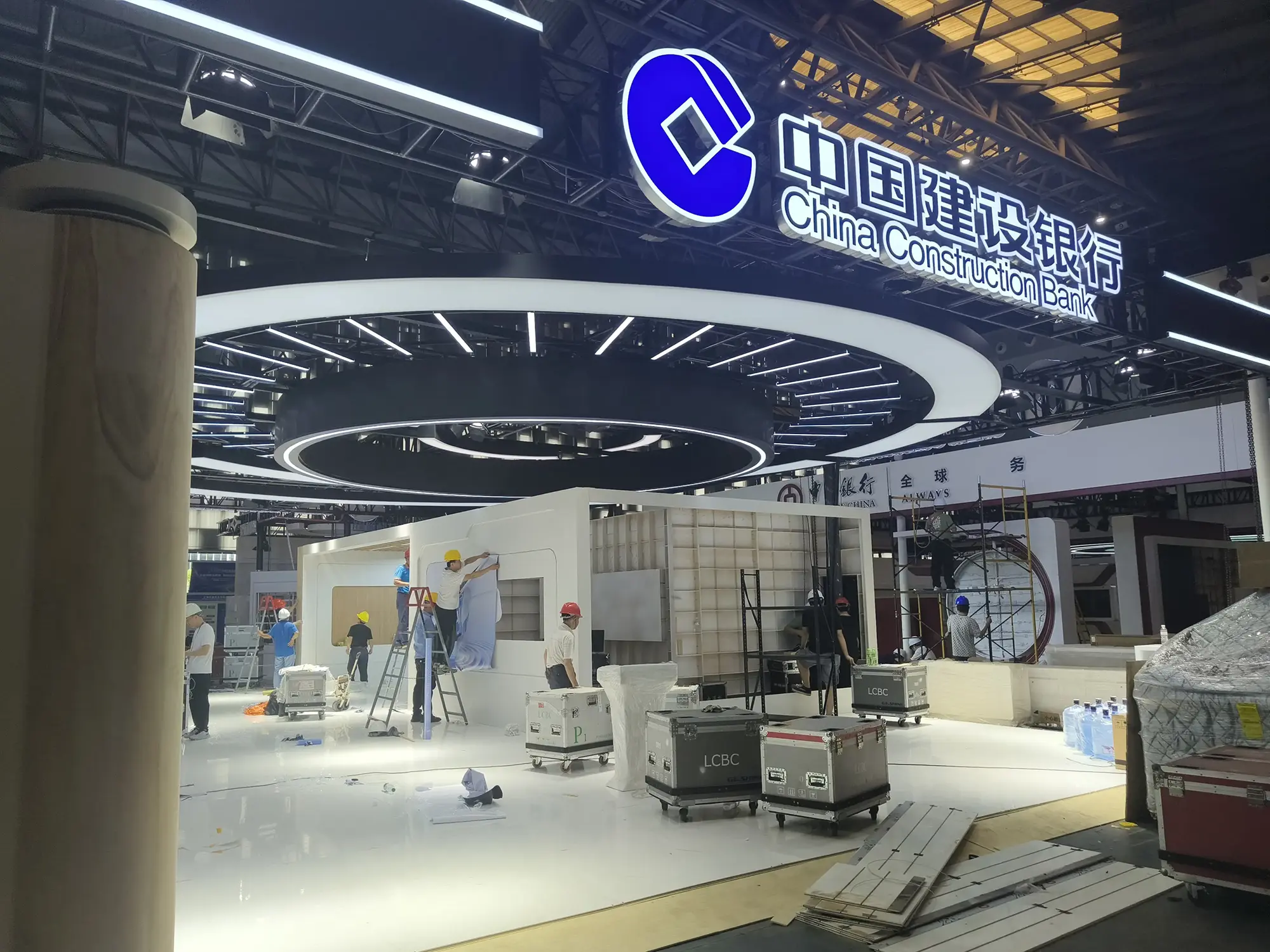 建设银行展厅搭建